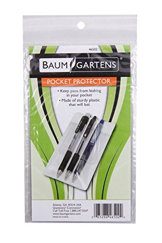 Baumgartens Pocket Protectors CLEAR (46502),Pack of 1 - Image 5