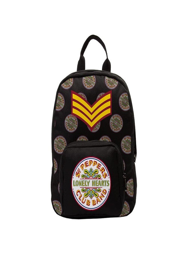 Rocksax Sgt Peppers The Beatles Mini Backpack (One Size) (Black/Yellow/White)