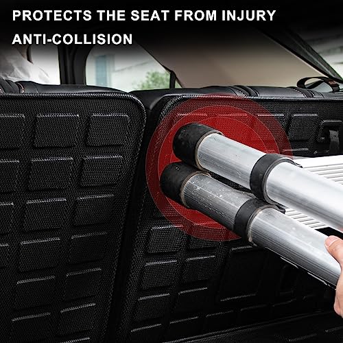 Thinzyou Cargo Mat Compatible with 2020-2025 Ford Explorer Trunk Mat Cargo Liner Seat Back Cover Protector TPE All Weather Trunk Liner 2024 Explorer Accessories (Trunk Mat with Backrest Mats) - Image 5