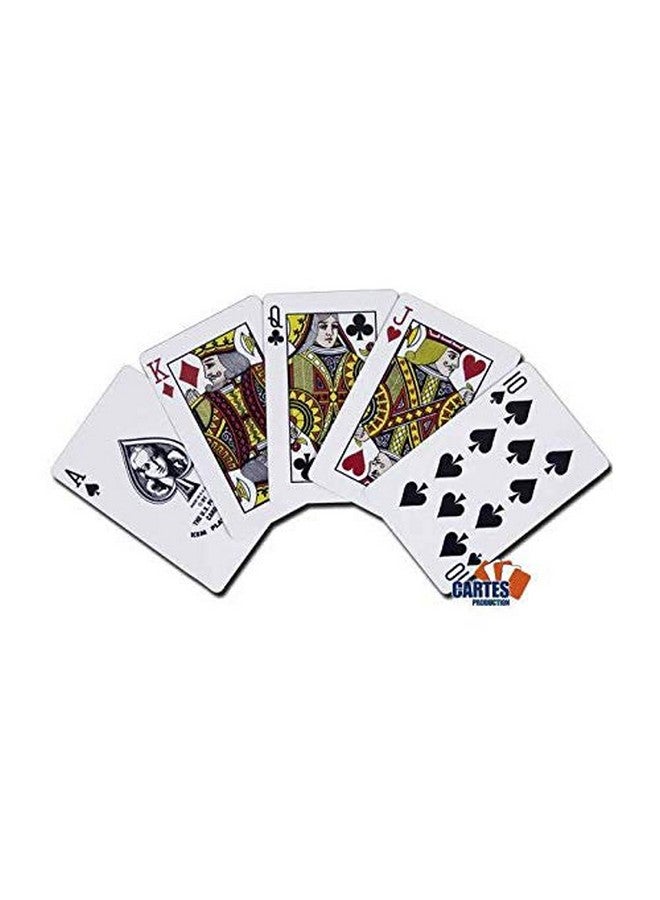 KEM بطاقات اللعب الأمريكية كيم سهم واسع أحمر/أزرق - Image 3