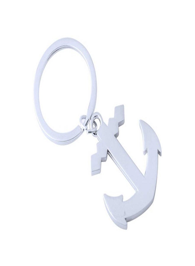 NIBEMINENT Punk Style Anchor Alloy Metal Keyrings