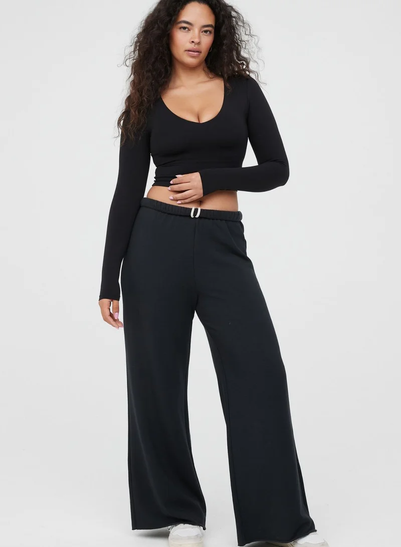 Aerie Wide Leg High Waist Pants