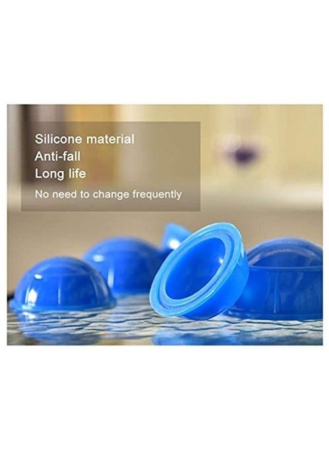 Healthcom - 12 Pcs Silicone Massage Cupping Set Vacuum Cupping Acupuncture Cupping Therapy Set Professional Body Massage Cup Set Vacuum Massage Cupping for Pain Relief Muscle Relaxation,Pack of 12 - Image 1