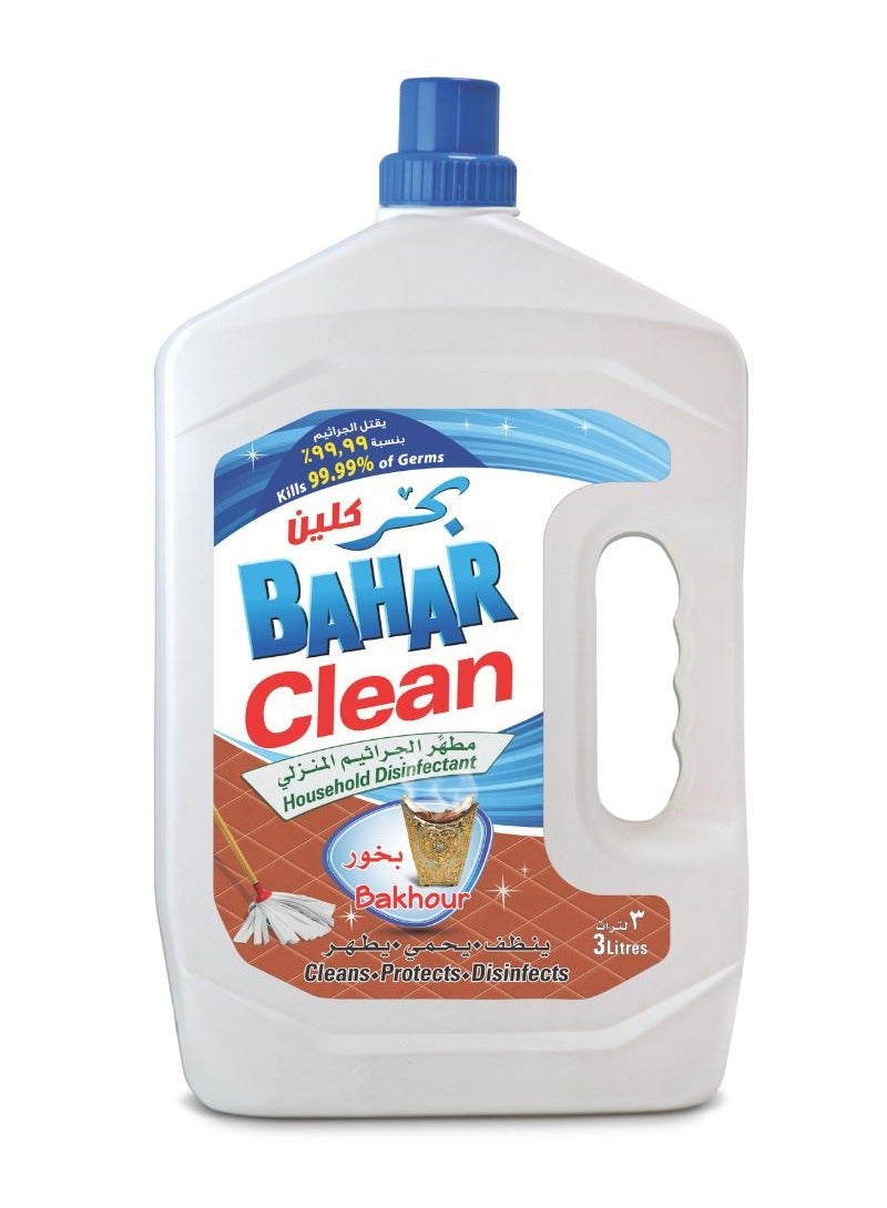 Bahar Clean Disinfectant Bakhour 3L 