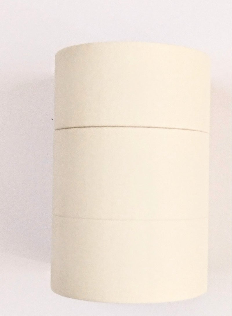 Generic 3 Rolls White Masking Tape paper From Packera , 1.75" Wide - 10 Yards Long ,for Crafters, Professionals, Painting, Decorating, Arts, Office & School - Image 1