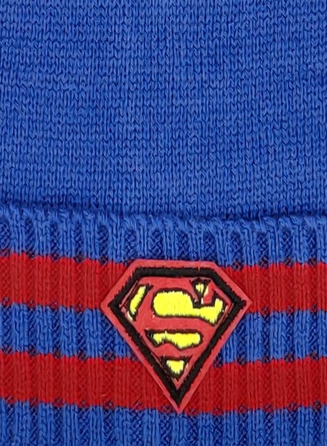 Superman Boys' Regular Fit Cap (STY-18-19-005119_Blue/Red_Free Size) - Image 5