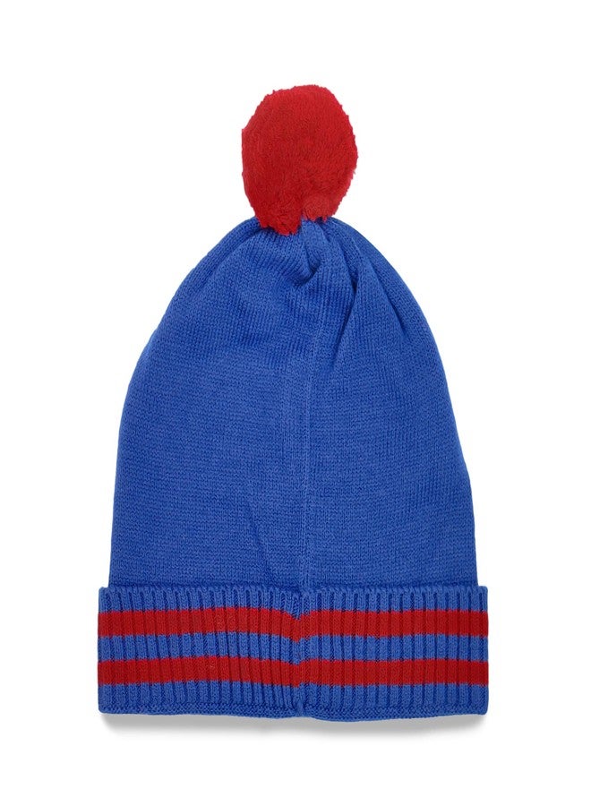 Superman Boys' Regular Fit Cap (STY-18-19-005119_Blue/Red_Free Size) - Image 3