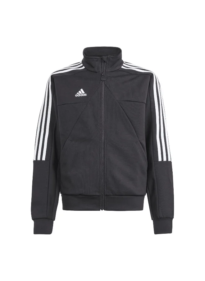 اديداس adidas J Hot Ttop Black Training Track Tops 7-8Y