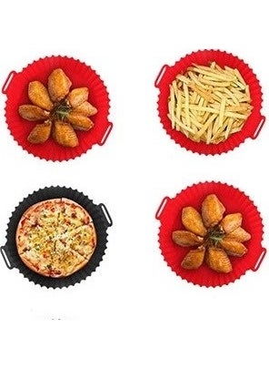 MYK Hediye ve Sanat Atölyesi MYK Gift and Art Workshop Airfryer Master Baking Silicone Cupcake Cup  - Image 3