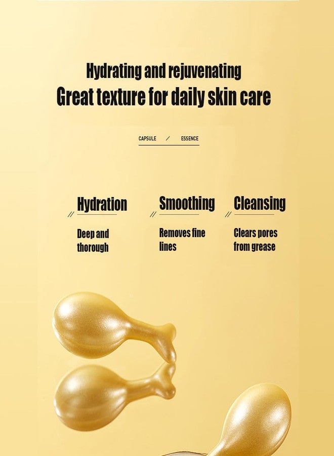 VENZEN Essence Milk Clear Radiance Facial Rejuvenation Moisturizing Soft Face Skin 30 Capsules - Image 5