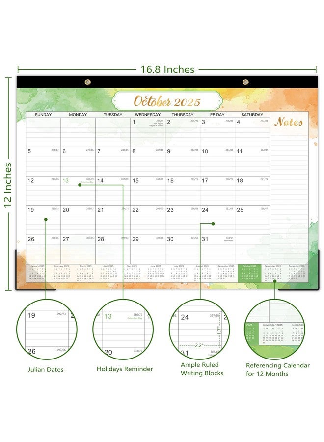 MaaIbok 2025 Desk Calendar - 2025 Calendar From Jan 2025 - Dec 2025, 12 Months Monthly Desk Calendar, 17" X 12", Desk Pad, Colorful - Image 4
