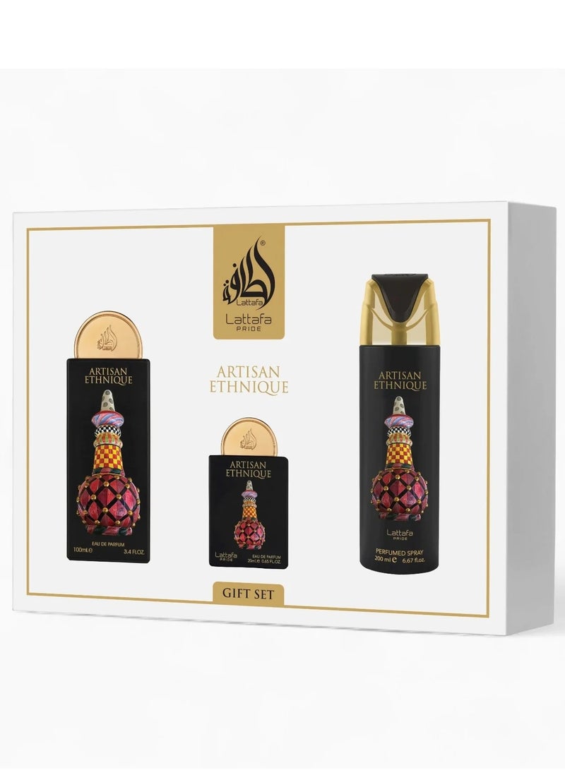 Lattafa  Artisan Ethnique Gift set for unisex