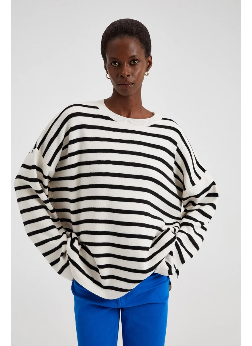 Touche Striped Knitwear Sweater