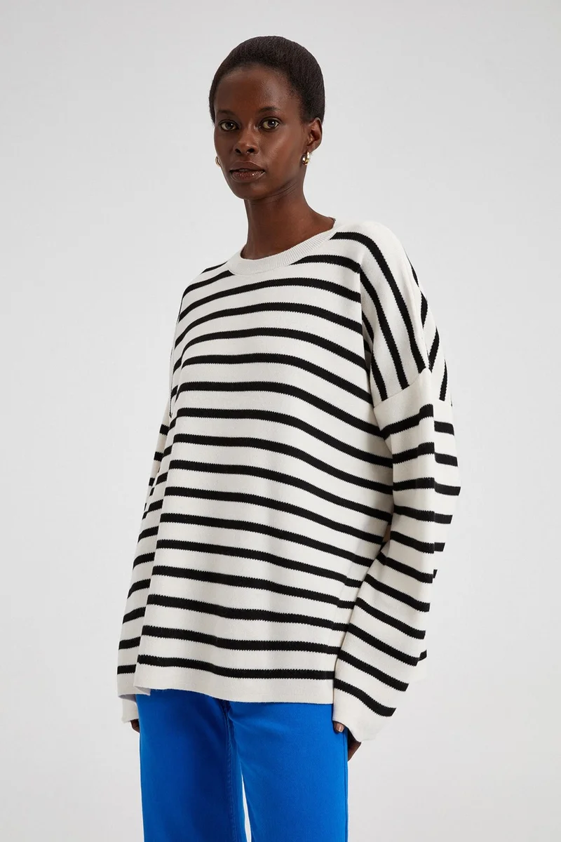 توتشي Striped Knitwear Sweater