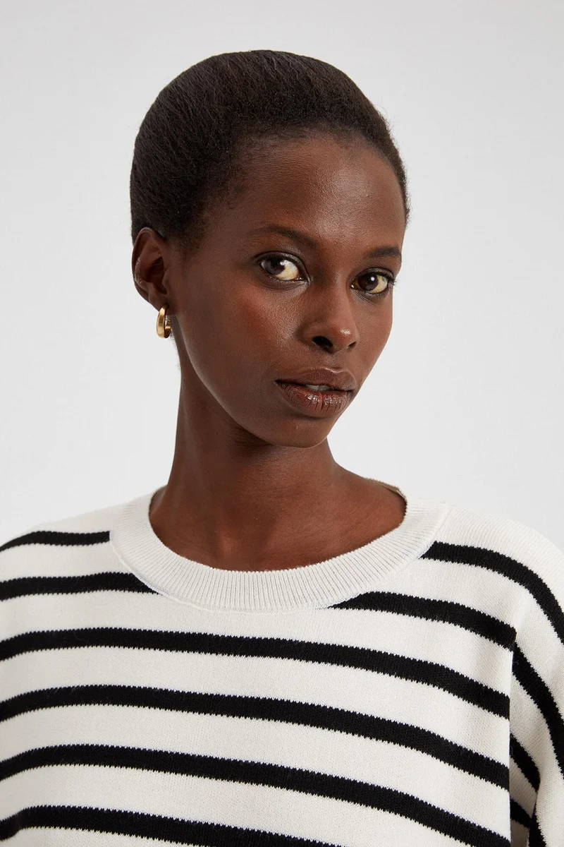 توتشي Striped Knitwear Sweater