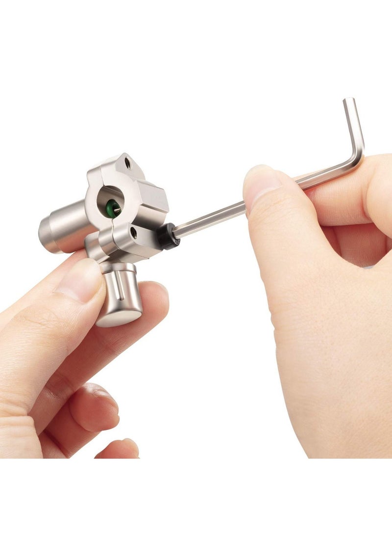 Excefore - Piercing Valve Kits BPV-31 Refrigerator Tap Valve Compatible with 1/4 Inch, 5/16 Inch, 3/8 Inch Outside Diameter Pipes, Replace for AP4502525, BPV31D, GPV14, GPV31, GPV38, GPV56, MPV31 (2 Sets) - Image 1