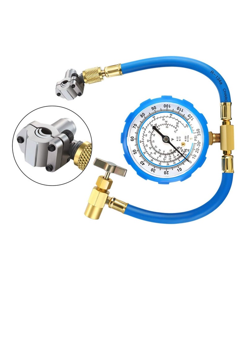 Excefore - Piercing Valve Kits BPV-31 Refrigerator Tap Valve Compatible with 1/4 Inch, 5/16 Inch, 3/8 Inch Outside Diameter Pipes, Replace for AP4502525, BPV31D, GPV14, GPV31, GPV38, GPV56, MPV31 (2 Sets) - Image 1