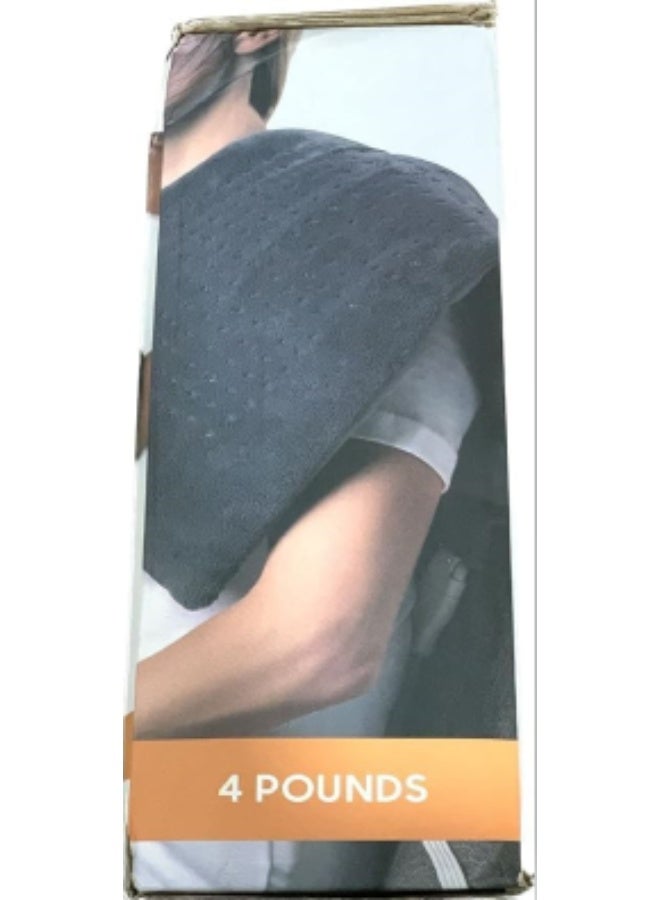 وسادة التدفئة والمساج الموزونة – 9 أوضاع مهدئة للمساج – حرارة علاجية وضغط بـ دقة عالية لتخفيف آلام العضلات - Image 4