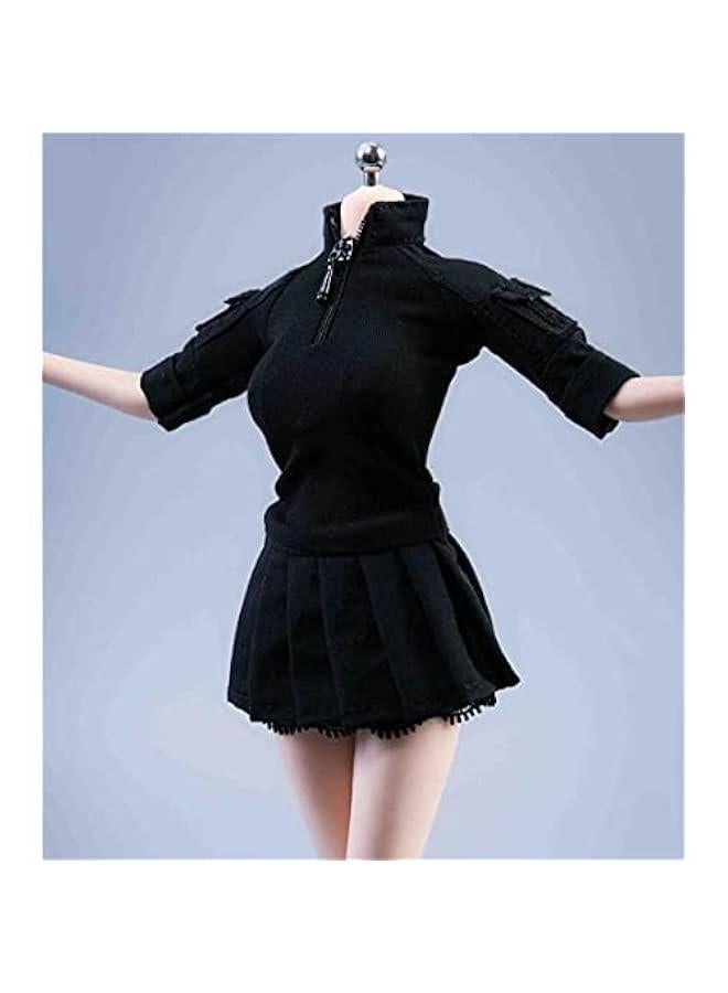 1/6 Scale Figure Doll Clothes, Top+Skirt, Outfit Costume for 12 inch Female Action Figure Phicen/TBLeague CM144(B)  - Image 2