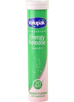 VALUPAK Valupak Energy Release Vit B+C Effer Tab 20S 
