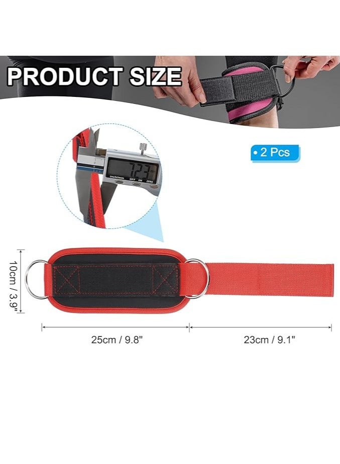 Arabest Ankle Strap for Cable Machine, Gym Cable Kickback Ankle Wrap Exercise Attachment for Glute Workouts - Image 2