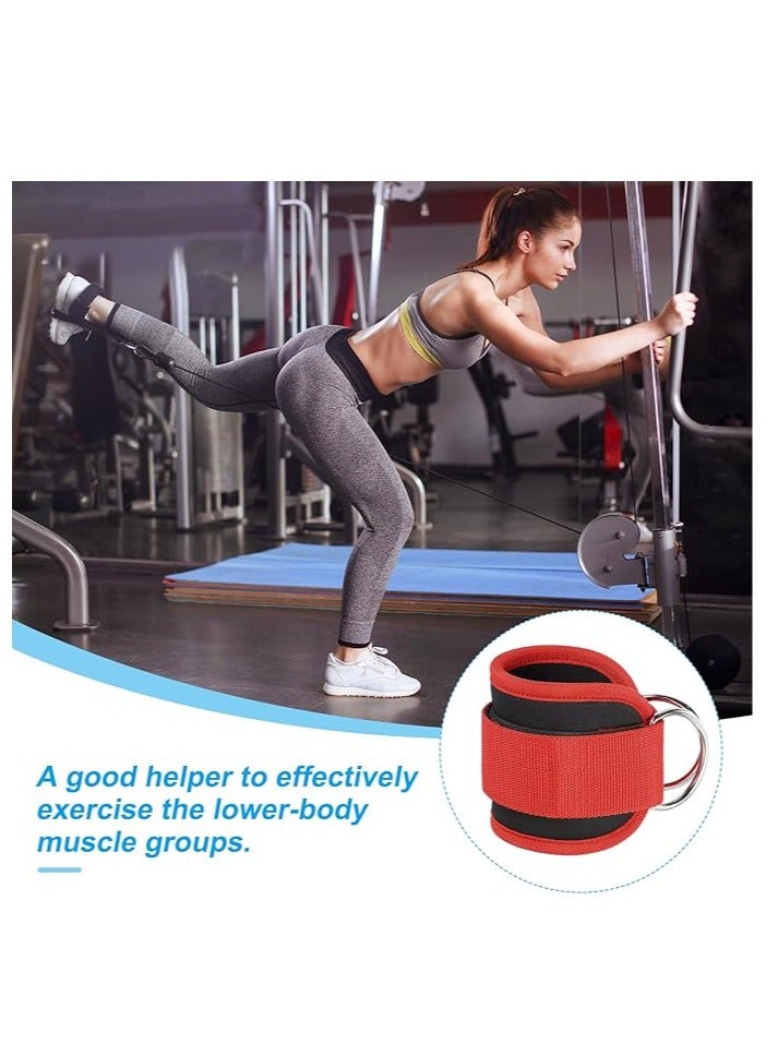 Arabest Ankle Strap for Cable Machine, Gym Cable Kickback Ankle Wrap Exercise Attachment for Glute Workouts - Image 4