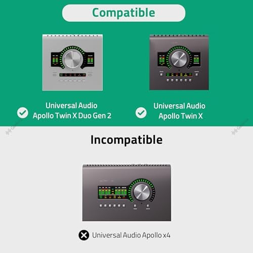 GEEKRIA Audio Interface Carrying Case, Compatible with Universal Audio Apollo Twin X DUO/Twin X QUAD/Twin X DUO Gen 2/ Twin X QUAD Gen 2, EVA Hard Shell Travel Bag (Dark Gray) - Image 4