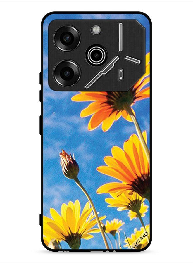 Covernex Tecno Pova 6 Pro 5G Protective Case Cover Sunflowers - Image 1