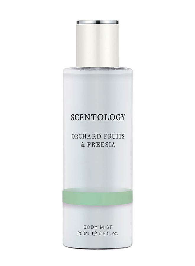 SCENTOLOGY Orchard Fruits And Freesia Body Mist 200Ml - Image 1