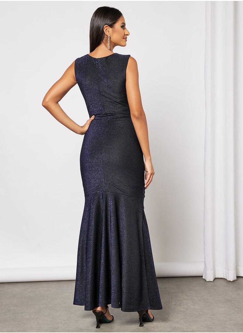 Zoey - Draped A-Line Dress - Image 1