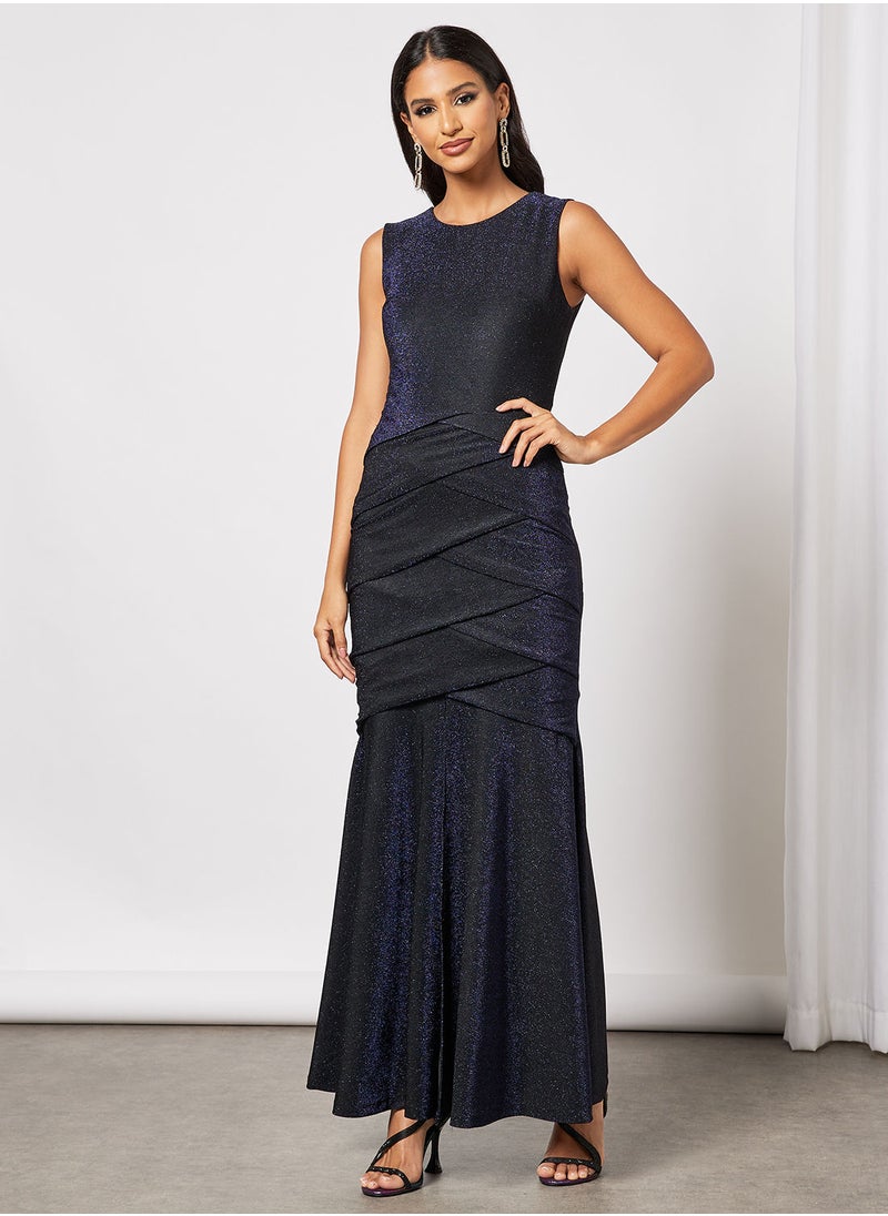 Zoey - Draped A-Line Dress - Image 1