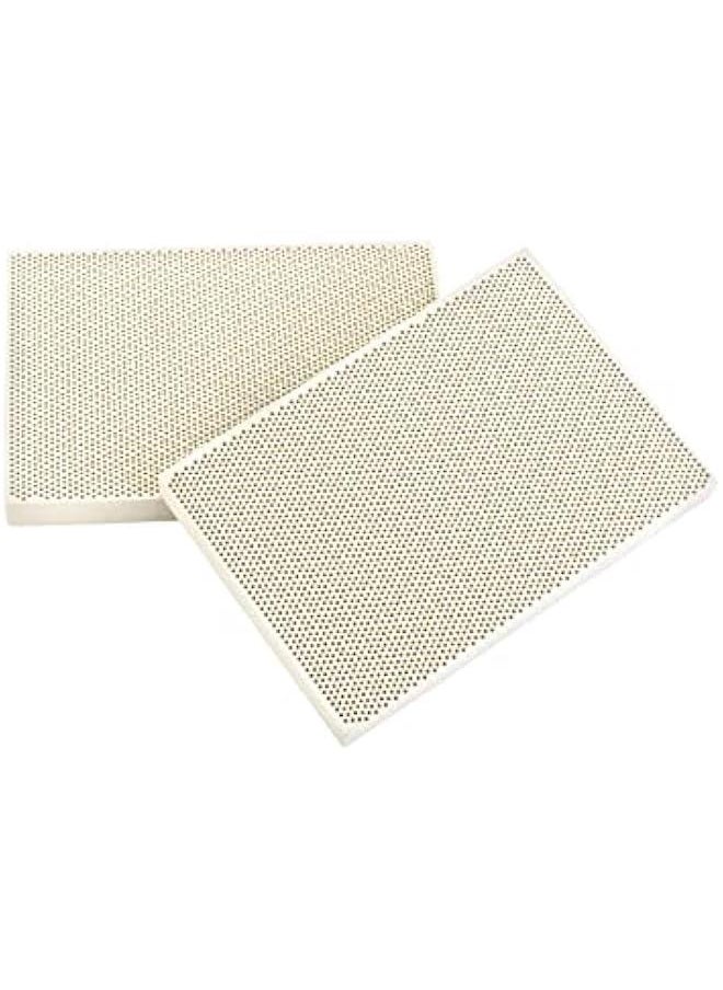 Arabest Premium Honeycomb Ceramic Soldering Boards (Set of 2) - Essential Tools for Jewelry Making, Melting, and Casting Gold - Fireproof Welding Blocks for Soldering and Crafting Perfection  - Image 1