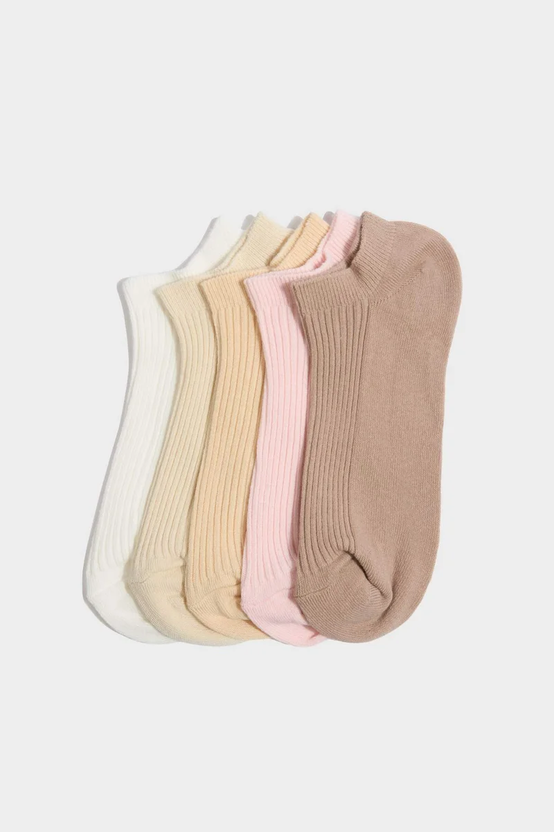 Woman 5 Piece Short Socks