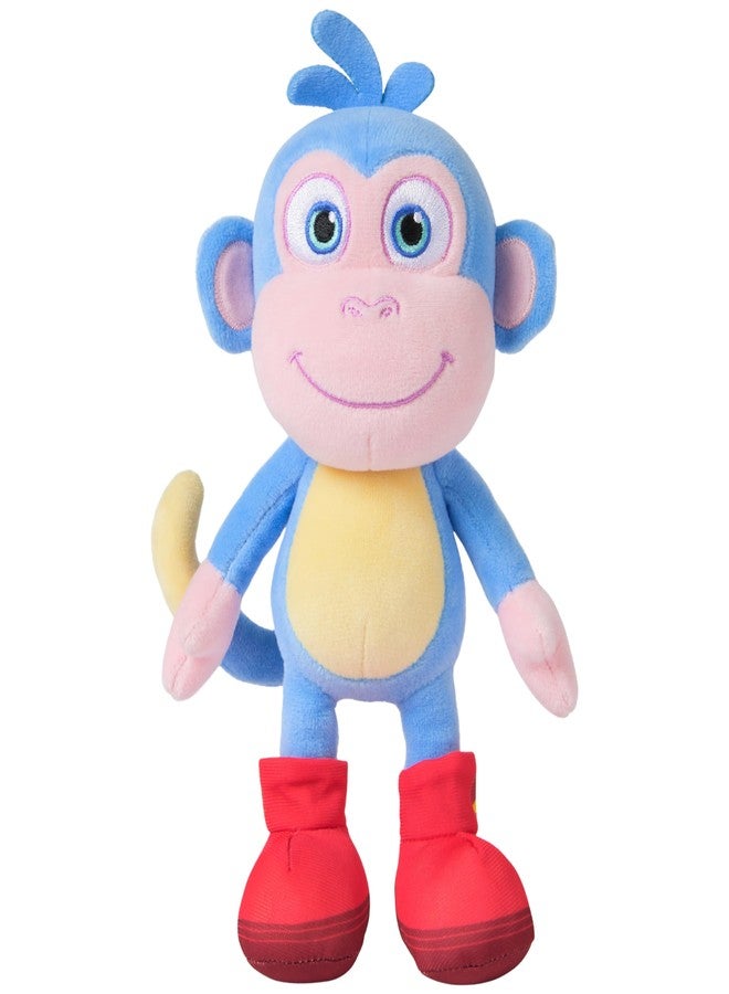 DORA Walker's Dora Official Boots Plush Doll, Educational Toys, Plush Toys, Stuffed Monkey for Ages 3 and Up, 8” - Image 1
