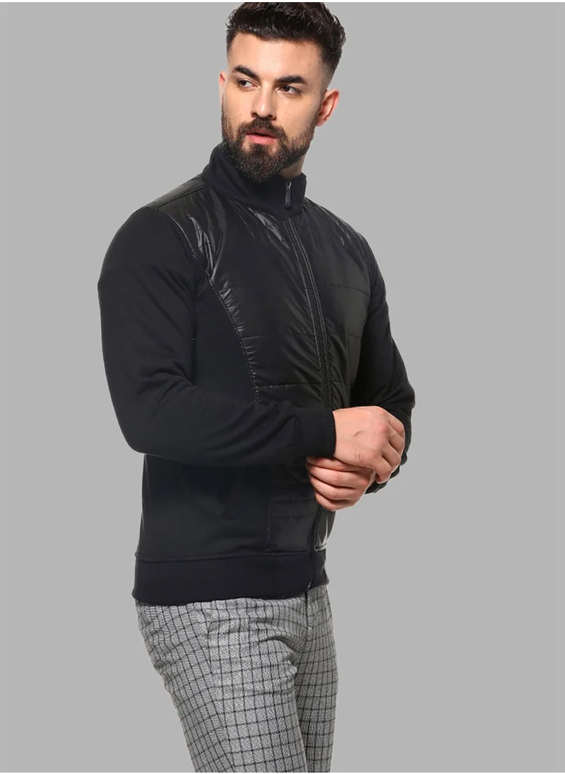 Campus Sutra High Neck Bomber Jacket