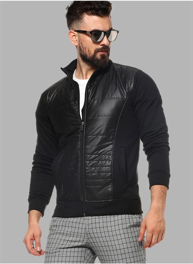 Campus Sutra High Neck Bomber Jacket