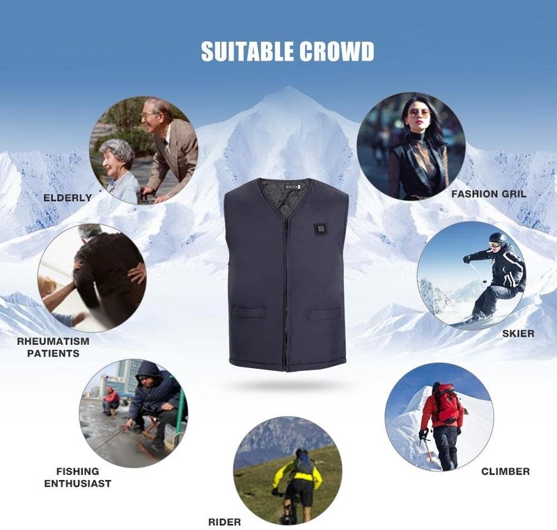 كلاراكو سترة كلاركو المُدفأة، سترة رجالية خفيفة الوزن معزولة ومُدفأة في الشتاء - Image 2