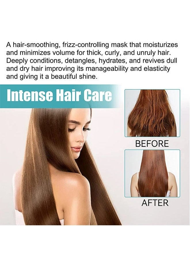 EELHOE New Upgrade Protein Correcting Hair Straightening Cream - Silk & Gloss Hair Straightening Cream, Nourishing Fast Smoothing Collagen Hair Straightener Cream for All Hair Types - Image 3