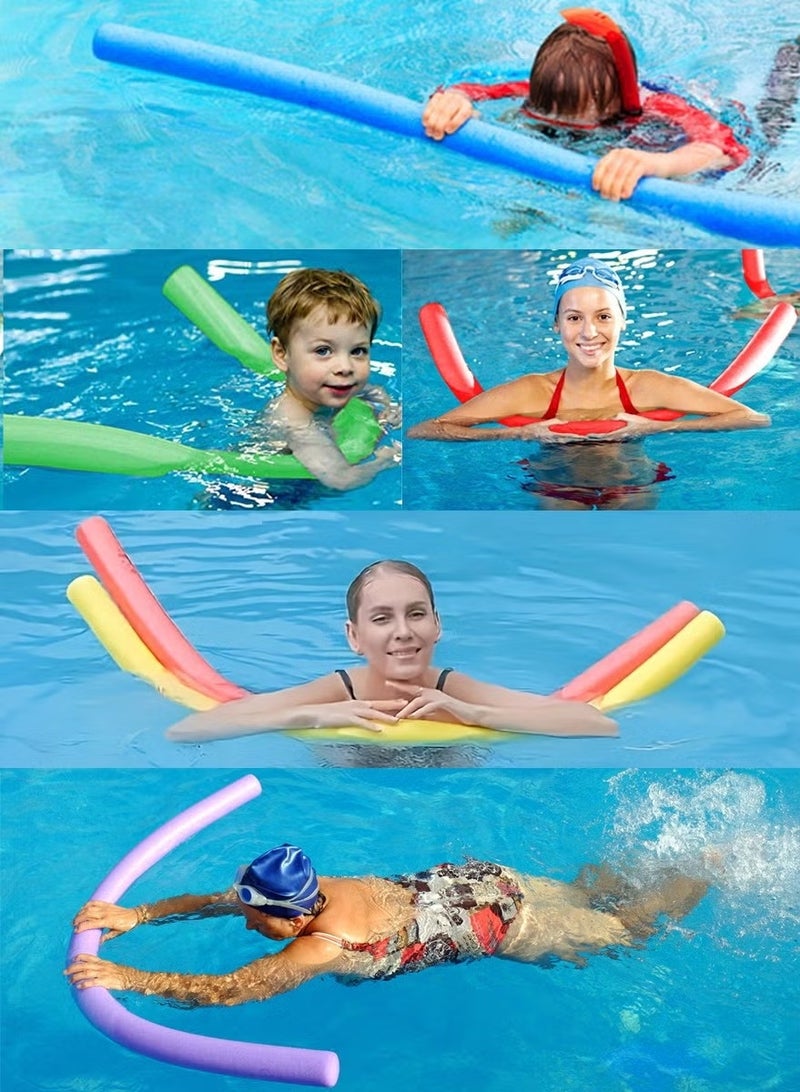 2 Pcs Swimming Noodle Water Float Aid for Children & Adults-145cm - Image 5