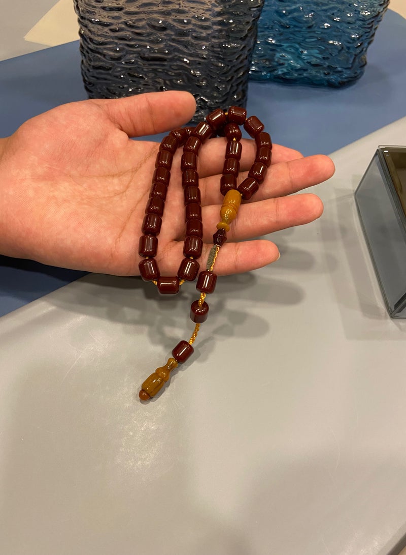 Top Quality German Faturan Prayer Beads For Men 33 Beads - Image 3