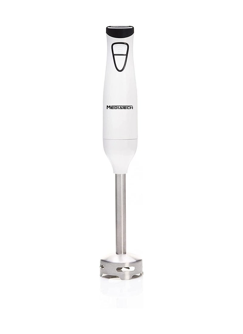 Mediatech Turbo Mix Hand Blender,  500 Watt, Full Copper Motor, Stainless Steel Shaft & Detachable Body , 700ml Measuring Cup, 2 Speed, Stainless Steel Blades, MT-HB26, Black  - Image 3