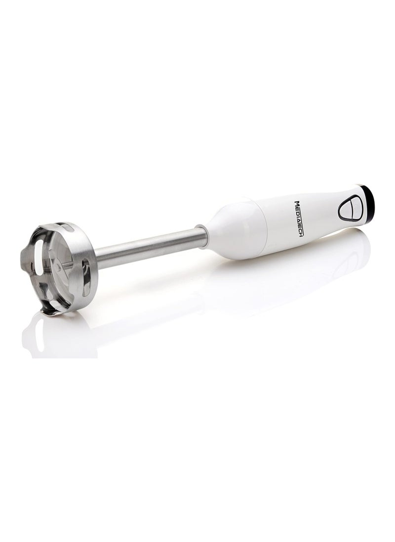 Mediatech Turbo Mix Hand Blender,  500 Watt, Full Copper Motor, Stainless Steel Shaft & Detachable Body , 700ml Measuring Cup, 2 Speed, Stainless Steel Blades, MT-HB26, Black  - Image 2