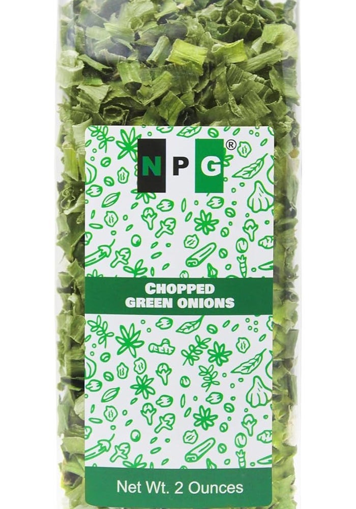 NPG Freeze Dried Chopped Green Onions - 2 Oz, All Natural, Non-GMO, Gluten Free - Image 1