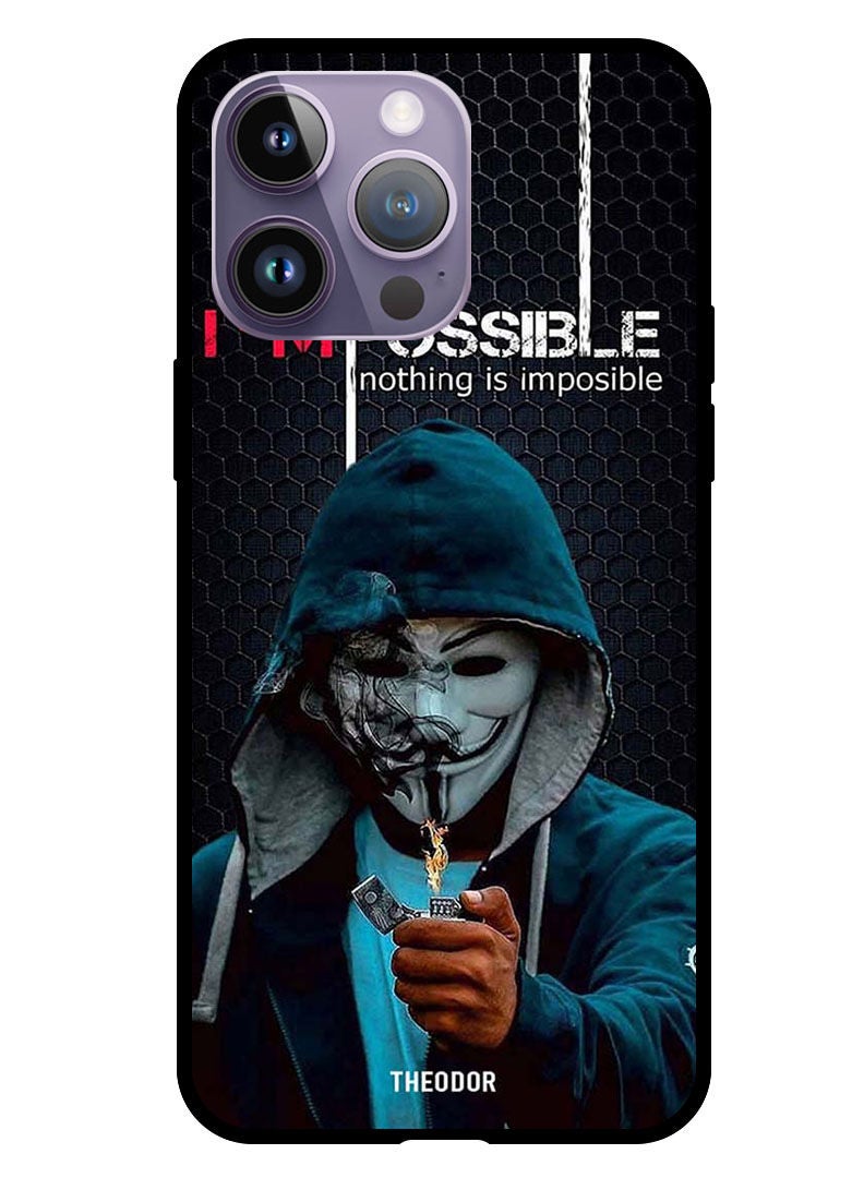 Theodor Protective Case Cover For Apple iPhone 14 Pro Max 6.7" 2022 I Am Impossible - Image 1