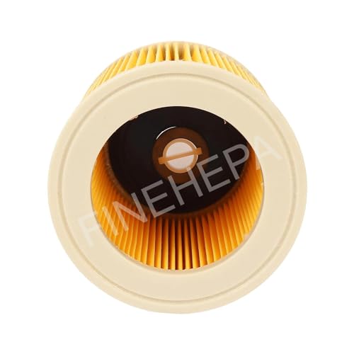 Finehepa Cartridge Filter, Locking Knob Included, Compatible with Karcher Vacuum Cleaner WD3, WD3 P, MV3 & WD 3.200 - Image 5
