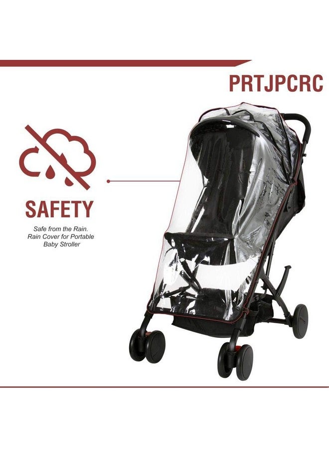 جوفيال غطاء حماية من المطر لعربة الأطفال جوفيال القابلة للتنفس - لعربات الأطفال المحمولة جوفيال JPC18BK وJPC18BL وJPC18RD - جوفيال PRTJPCRC - Image 2
