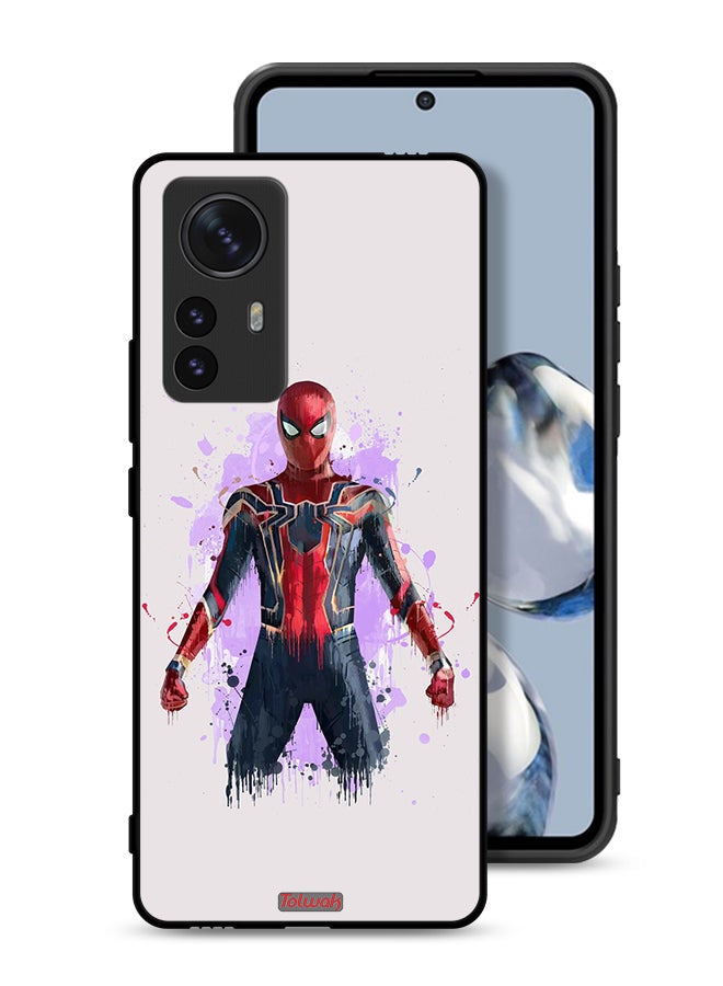 Tolwak Xiaomi 12X Protective Case Cover Iron Spider Artwork - Image 1