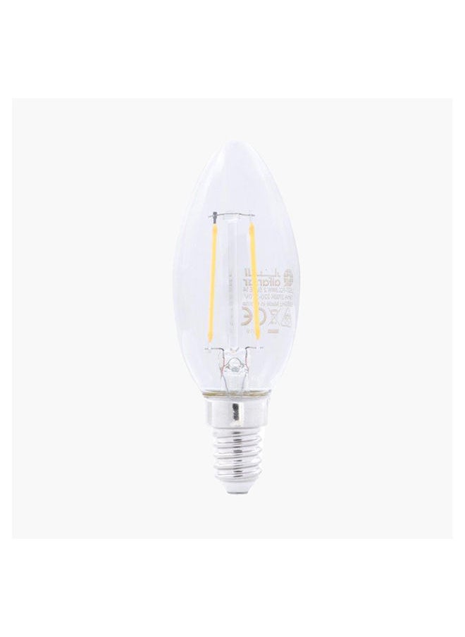 alfanar - Lumos LED Filament Candle Bulb 9.7x3.5 cm - Image 1