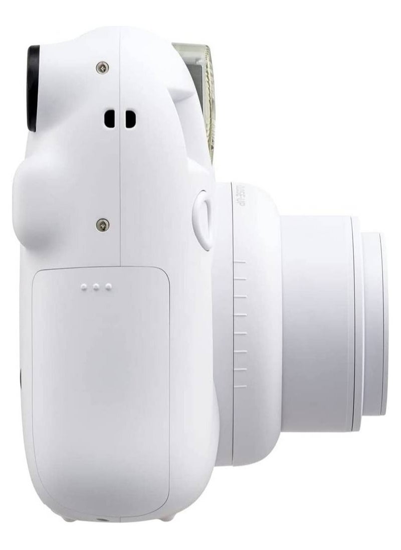 Instax Fujifilm Instax Mini 12 Instant Camera, 60mm Lens, Automatic Exposure, 90 Seconds Developing Time, Automatic Light Adjustment, Automatic Film Ejection, Clay White  - Image 3