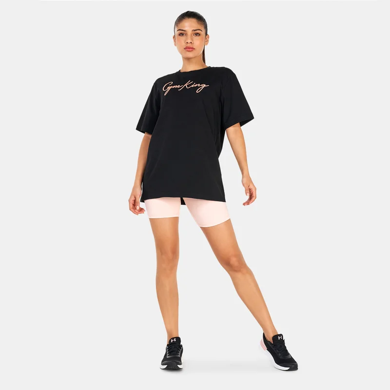 Gym King Women's Script BF T-Shirt